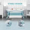 HOMCOM Foldable Bathtub Kids Bath Tub with Lid Large Freestanding Bathtubs Home Sauna for Toddler Children Teenage 1 - 12 Years - 4