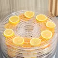 HOMCOM 5 Tier Food Dehydrator, 245W Food Dryer Machine with Adjustable Temperature Control for Drying Fruit, Meat, Vegetable, Jerky and Pet Treat, White - 9
