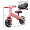 AIYAPLAY Baby Balance Bike, with Adjustable Seat, for 1.5-3 Years - Pink - 3