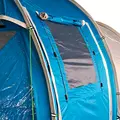 Outsunny 3-4 Man Tunnel Tent, Two Room Camping Tent with Windows, Portable Carry Bag, for Fishing, Hiking, Sports, Festival - Blue - 8