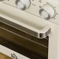 HOMCOM 20L 90-230℃ Mini Electric Oven - Cream - 9