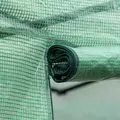 Outsunny Polytunnel Greenhouse Walk-in Grow House Tent with Roll-up Sidewalls, Zipped Door and 8 Windows, 4x3x2m Green - 8