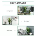Outsunny Set of Two Artificial Dracaena Plants - 4