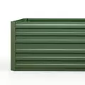 Outsunny Raised Beds for Garden, Galvanised Steel Outdoor Planters with Multi-reinforced Rods, 180 x 90 x 59 cm, Green - 7