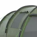 Outsunny Two Room Tunnel Tent Camping Tent for  3-4 Man with Windows, Covers, Carry Bag, for Fishing, Hiking, Sports, Green - 8
