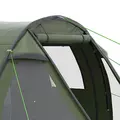 Outsunny Two Room Tunnel Tent Camping Tent for  3-4 Man with Windows, Covers, Carry Bag, for Fishing, Hiking, Sports, Green - 9