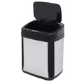 HOMCOM 20L LUXURY Automatic Sensor Dustbin Kitchen Waste Bin Rubbish Trashcan Auto Dustbin Stainless Steel with Bucket 33*25*42.5CM - 1