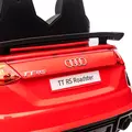 HOMCOM Kids Licensed Audi TT Ride-On Car 12V Battery w/ Remote Suspension Headlights and MP3 Player 3km/h Red - 9