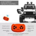 HOMCOM 12V Kids Electric Ride On Car Truck Toy SUV with Remote Control for 3-6 Yrs - 6