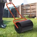 Outsunny 38L Fillable Cylinder Steel Lawn Roller - Red - 2