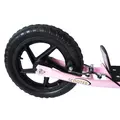 HOMCOM Kids Scooter Kick Scooter, with 12" EVA Tyres, Rear Brake, Big Wheels Scooter for 5-12 Years , Pink - 8