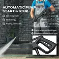 DURHAND 1800W High Pressure Washer, 150 Bar Pressure, 510 L/h Flow, High-Performance Portable Power Washer Jet Wash Cleaner with 6M Hose - 6
