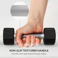 SPORTNOW Dumbbells Weights Set with 12-Sided Shape and Non-Slip Grip for Men Women Home Gym Workout, 2 x 2kg - 6