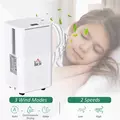 HOMCOM 12L/Day Dehumidifier with 2L Water Tank, Laundry Drying, Automatic Humidity Sensor, Electric Portable Dehumidifier with 24H Timer, 3 Modes for Home Damp, Mould and Condensation - 4