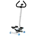 HOMCOM Twister Stepper, Step Machine with Adjustable Resistance, LCD Screen - Blue - 1