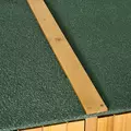 Outsunny 139 x 75 Fir Wood Garden Shed, with Asphalt Roof - Natural - 7