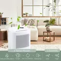 HOMCOM 10L/Day 2200ML Portable Quiet Dehumidifier with WiFi Smart App Control, Electric Moisture Air Dehumidifier for Home Laundry Basement - 6