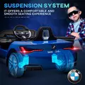 HOMCOM BMW i4 Licensed 12V Kids Electric Ride-On Car, Blue - 7