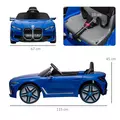 HOMCOM BMW i4 Licensed 12V Kids Electric Ride-On Car, Blue - 3