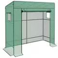 Outsunny 77 x 196cm Walk-In Greenhouse, with Accessories - 1