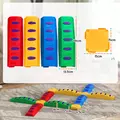 AIYAPLAY 12-Piece Kids Balance Beam Stepping Stones, with Non-Slip Foot Pads, Multicoloured - 3