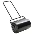 Outsunny 38L Fillable Cylinder Steel Lawn Roller - Black - 1