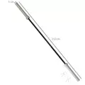 SPORTNOW 210cm Olympic Barbell Bar for 5cm Weight Plates, with Spring Clips, 19kg - 3