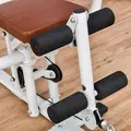 HOMCOM Multifunction Home Gym Weight Training Workout Station Fitness Strength Machine, White - 8