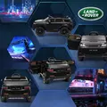AIYAPLAY Licensed Land Rover Discovery Sport, 12V Kids Ride on Car w/ Remote Control, Lights, Music, Horn, for 3-6 Years, Black - 9