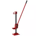 HOMCOM 3 Tonne Farm Jack, 48" High Lift Jack for 4x4 Tractors Trucks Agricultural Lifting, Red - 1