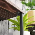 Outsunny Four-Tier Wooden Shelf Plant Stand - 9