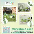 AIYAPLAY Crocodile Design Kids Play Tunnel for Ages 3-6 Crawl and Climb - 6