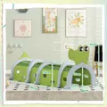 AIYAPLAY Crocodile Design Kids Play Tunnel for Ages 3-6 Crawl and Climb - 3