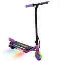 AIYAPLAY Electric Scooter for Kids Aged 6-14 Years, with Colourful Lights, Purple - 1