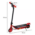 AIYAPLAY Electric Scooter for Kids Aged 6-14 Years, with Colourful Lights, Red - 3