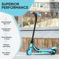 AIYAPLAY Electric Scooter for Kids Aged 6-14 Years, with Colourful Lights, Blue - 7