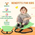 AIYAPLAY Elephant-Shaped Spinning Chair for Autism, 3-6 Years, Green - 4