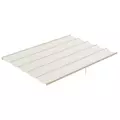 Outsunny Retractable Pergola Cover, 3.5 x 2.6 m Replacement Canopy Fabric for 4 x 3 m Frame, Roof Top Only, Cream White - 1