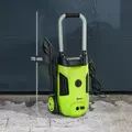 Outsunny 1800W 150-Bar Pressure Washer, with Adjustable Nozzle - Green - 3