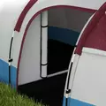 Outsunny Camping Tent, Large Tunnel Tent with Bedroom and Living Area, 2000mm Waterproof, Portable with Bag for 2-3 Man, Red - 9