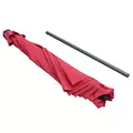 Outsunny 2.8m Garden Parasol Umbrella, Round Outdoor Market Table Umbrella Sun Shade Canopy, Wine Red - 8