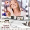 HOMCOM 14 LED bulb Tabletop Makeup Mirror, with Adjustable Settings - 7