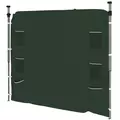 Outsunny 195 x 295cm Replacement Gazebo Sidewall - Green - 1