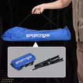 SPORTNOW 4m Badminton Net, Height Adjustable Outdoor Sports Net, with Carry Bag, for Tennis, Pickleball, Volleyball, Blue - 6