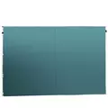 Outsunny 3 Meters Gazebo Replaceable Exchangeable Side Panel Wall Panels Walls With Window, Dark Green - 9