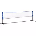 SPORTNOW 4m Badminton Net, Height Adjustable Outdoor Sports Net, with Carry Bag, for Tennis, Pickleball, Volleyball, Blue - 1