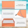 Outsunny 2 Person Pop Up UV Shelter Shade-Orange - 4