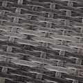 Outsunny 3PC Rattan Garden Furniture Storage Sofa Set 4 Seater Wicker Coffee Table Conservatory Sun Lounger Reclining Set Outdoor Weave with Cushion Grey - 8