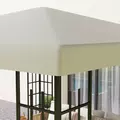 Outsunny 3 x 3(m) Gazebo Frame Replacement - Cream - 9
