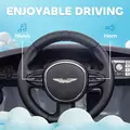 AIYAPLAY Aston Martin DBX Licensed Battery Powered Kids Electric Car, 12V Kids Ride on Car w/ Lights, Music Horn, Grey - 7